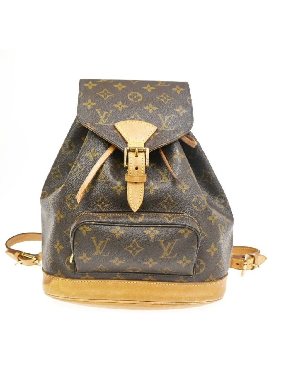 Louis Vuitton Montsouris MM Backpack Monogram Leather